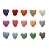 1-1/2"L x 1-1/2"H Wool