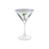 4"Rd x 6-1/4"H Martini Glass