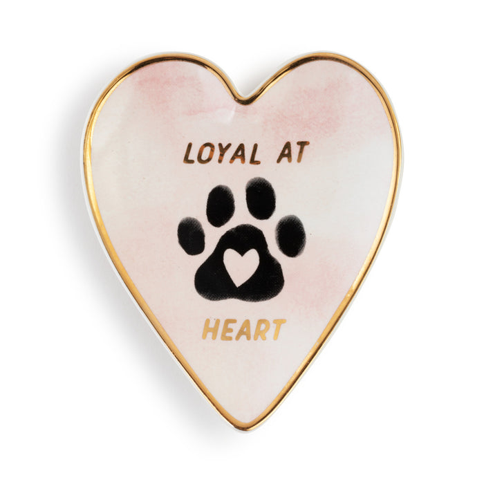 Loyal Art Heart Trinket Dish By Demdaco