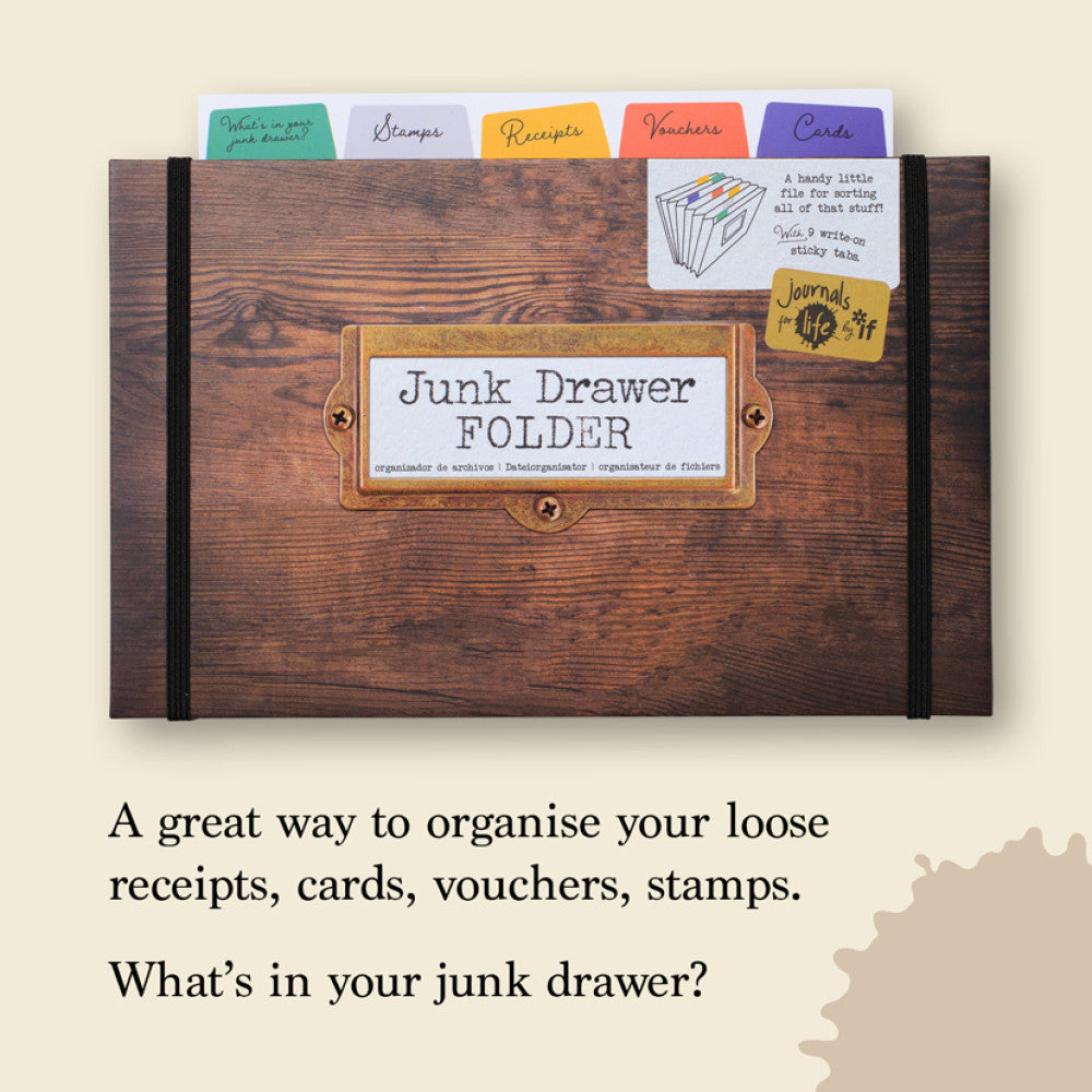 JOURNALS FOR LIFE - JUNK DRAWER FOLDER