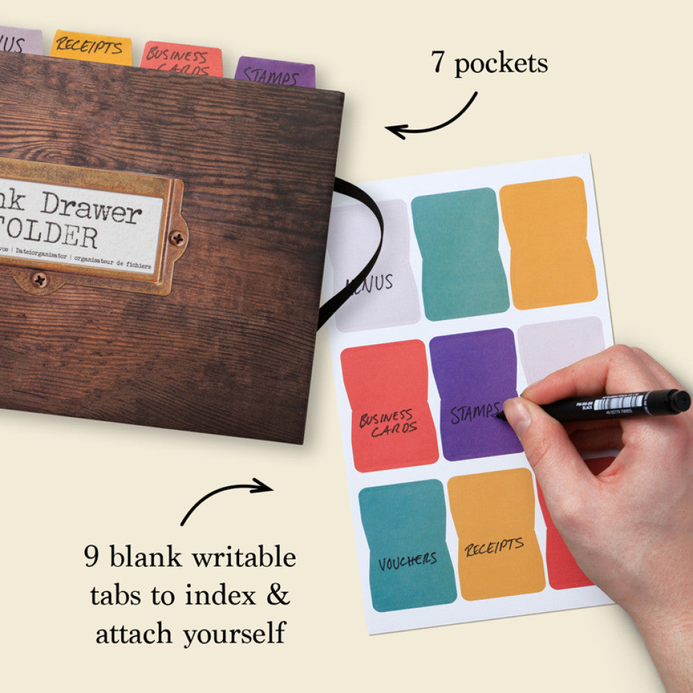 JOURNALS FOR LIFE - JUNK DRAWER FOLDER