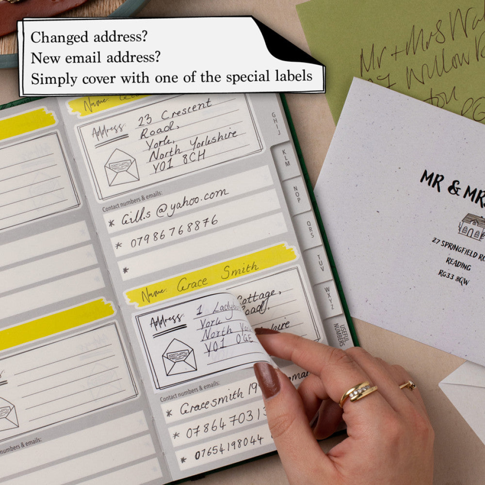 JOURNALS FOR LIFE - THE EVERLASTING ADDRESS BOOK