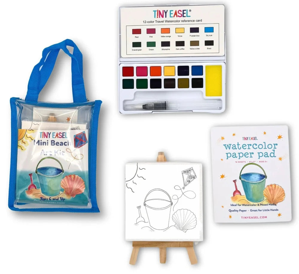 Mini Seashell Art Kit by Tiny Easel