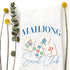 MAHJONG SOCIAL CLUB - TEA TOWEL by Wildwood Landing