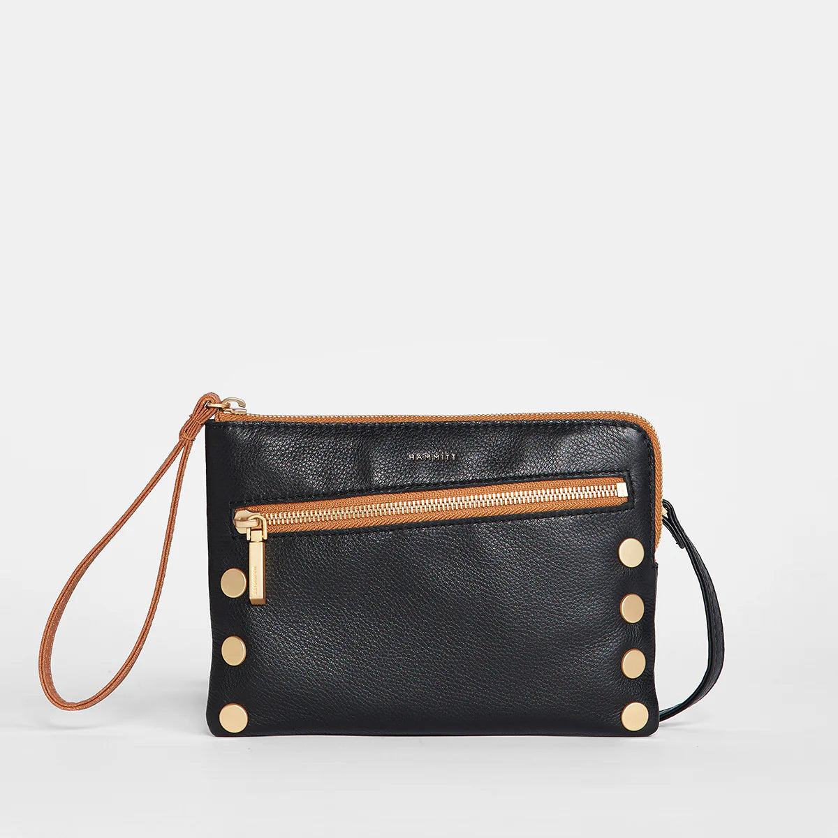 Hammitt NASH SMALL Black with Brushed Gold - A. Dodson's