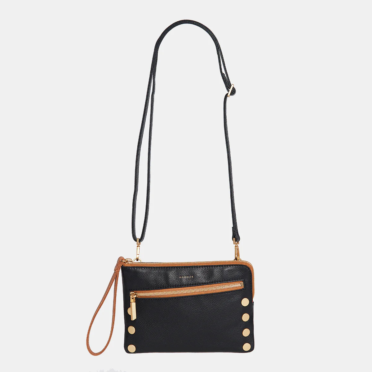Hammitt NASH SMALL Black with Brushed Gold - A. Dodson's