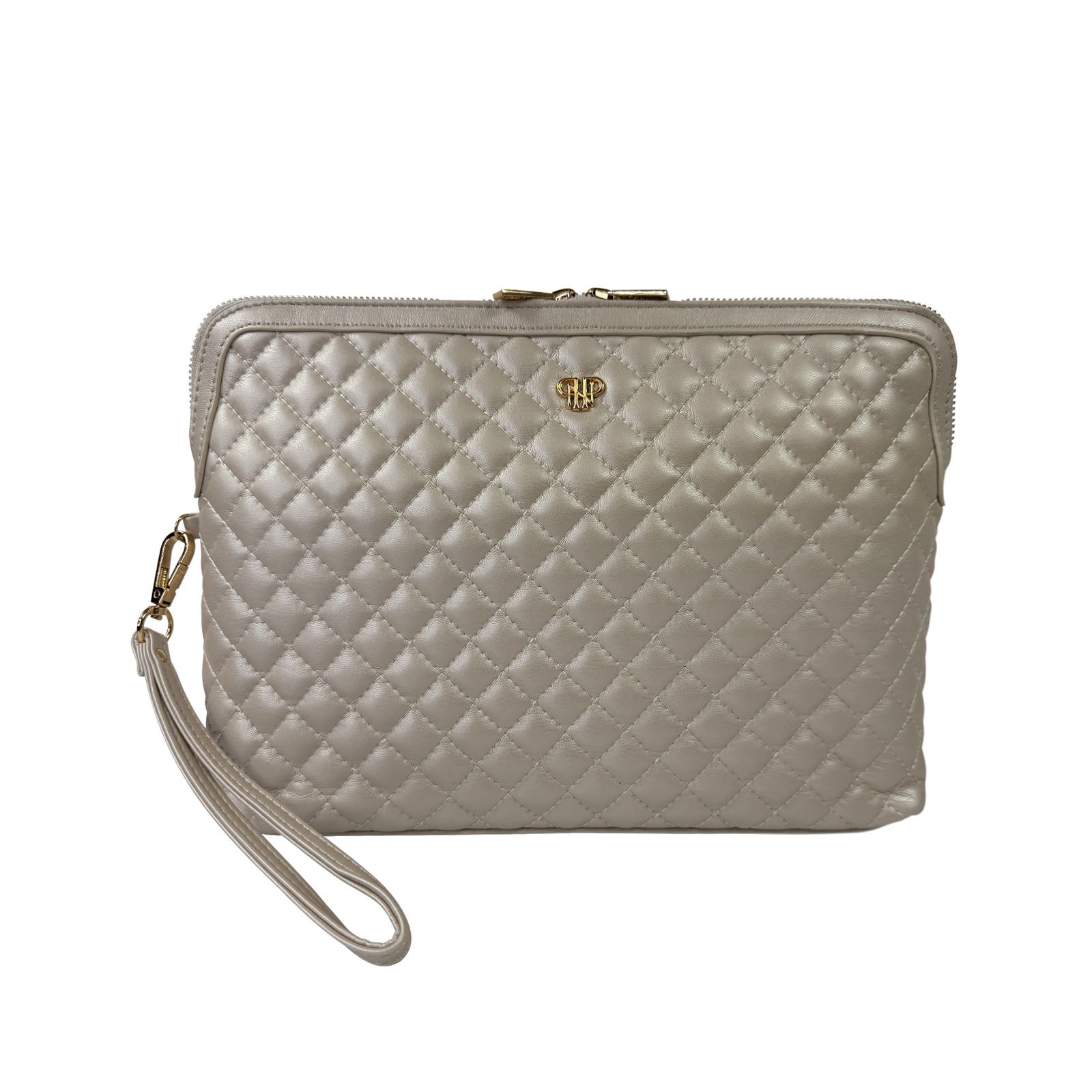 PurseN Litt Makeup Case - Pearl Quilted