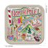 North Pole City Birchwood Tray BY CATSTUDIO - A. Dodson's