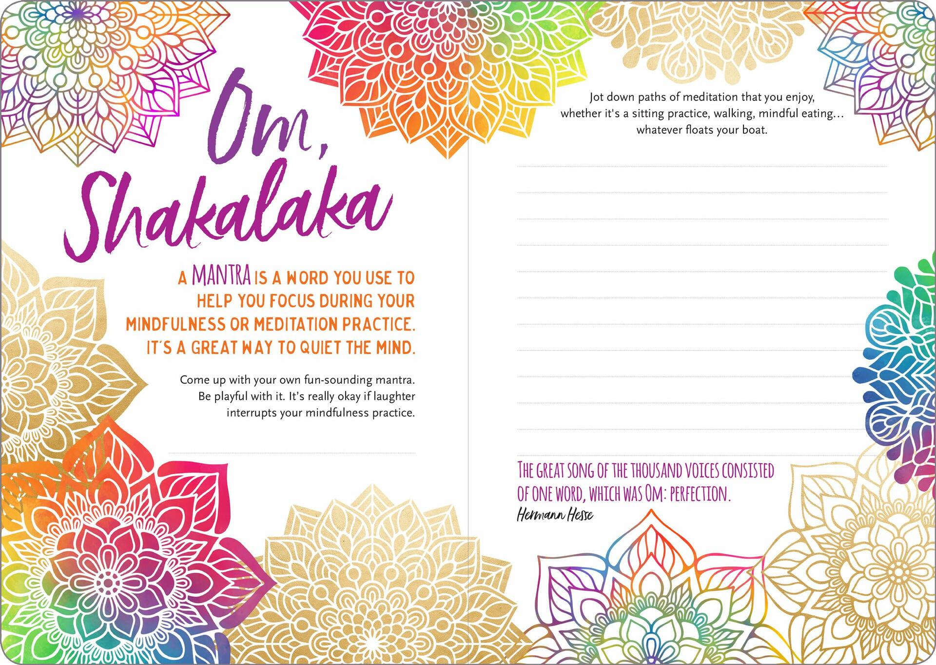 Inner F*cking Peace Journal: Transcend Your Bullshit and Be Happy