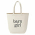 "Barn Girl" Cotton Canvas Bag by Santa Barbara Design Studio