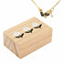 Flower Trio Necklace with Wood Gift Box by Santa Barbara Design Studio