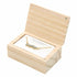 Black & White Flower Necklace with Wood Gift Box by Santa Barbara Design Studio