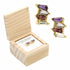 Lavender Flower Earring Set with Wood Gift Box by Santa Barbara Design Studio