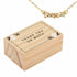 Thank You So Much Necklace with Wood Gift Box by Santa Barbara Design Studio