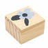 Blue Flower Earring Set with Wood Gift Box by Santa Barbara Design Studio