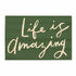 Life is Amazing Necklace with Wood Gift Box by Santa Barbara Design Studio