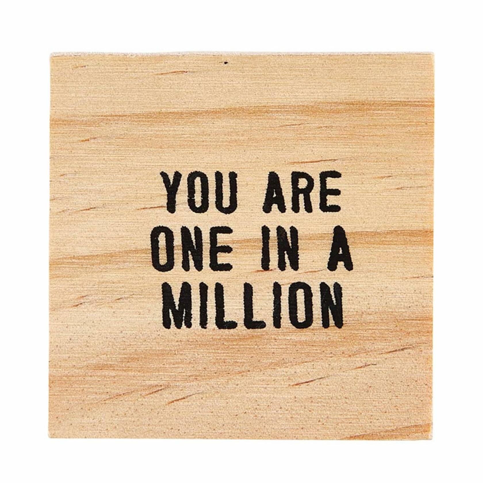 One In A Million Dangle Earrings with Wood Gift Box by Santa Barbara Design Studio