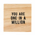 One In A Million Dangle Earrings with Wood Gift Box by Santa Barbara Design Studio