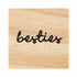 XO Besties Stud Earrings with Wood Gift Box by Santa Barbara Design Studio