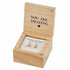 Best Teacher Ever Stud Earrings with Wood Gift Box by Santa Barbara Design Studio