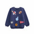 Sports Patched Toddler Sweatshirt By Mud Pie