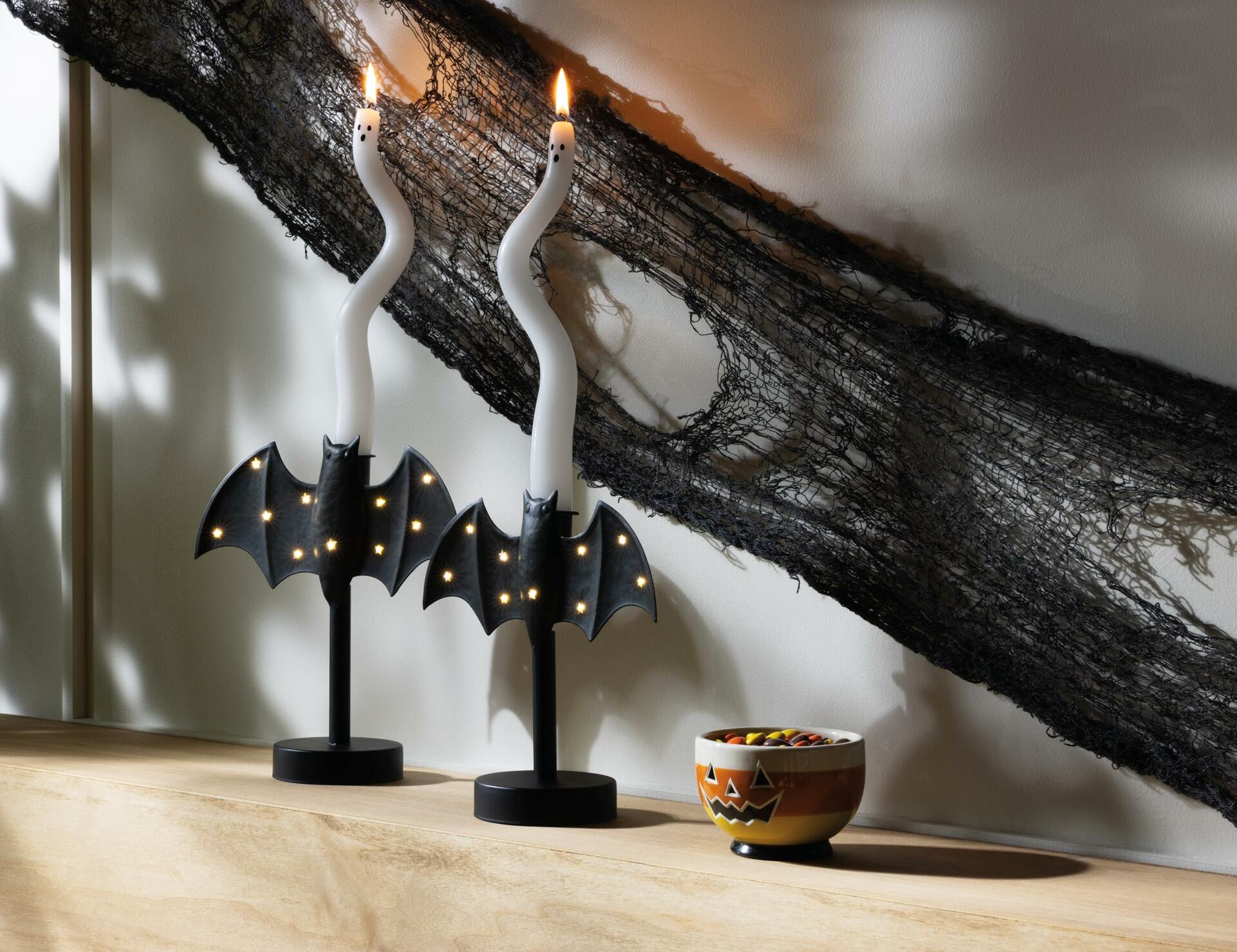 Ghost Taper Candle Set by Mud Pie