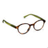Dawson Tortoise/Green reading glasses by Peepers