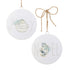 5" Seascape Glittered Sand Ornament