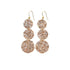 Sparkle in Gold Cascade Earrings
