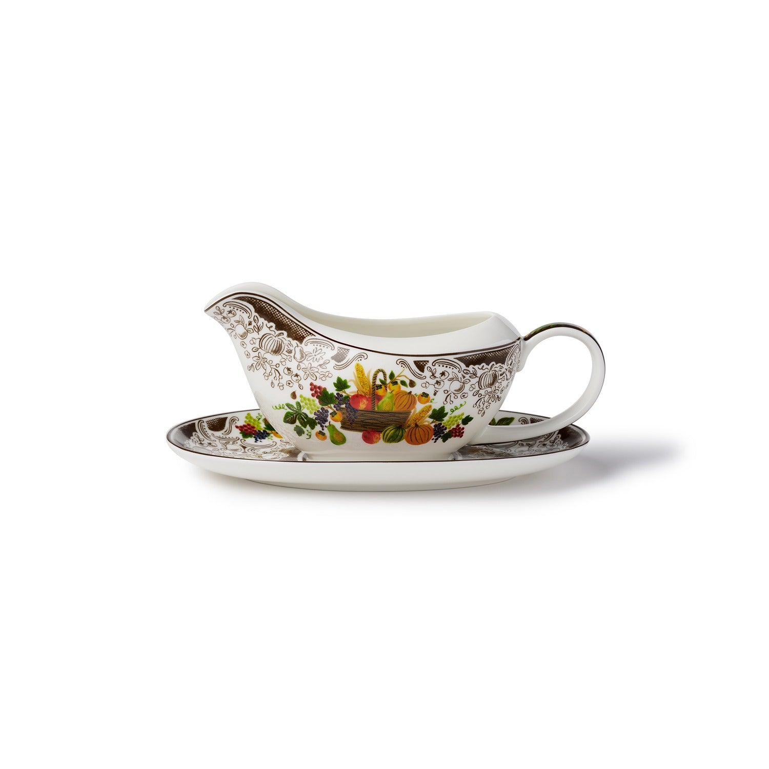 Harvest Porcelain Gravy Boat