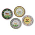 Home Sweet Home Porcelain Dessert Plate Set