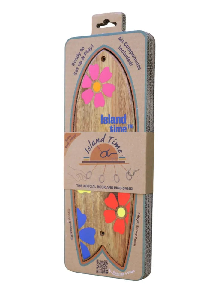 Flower Power Hook/Ring Tiki Toss by Mellow Militia