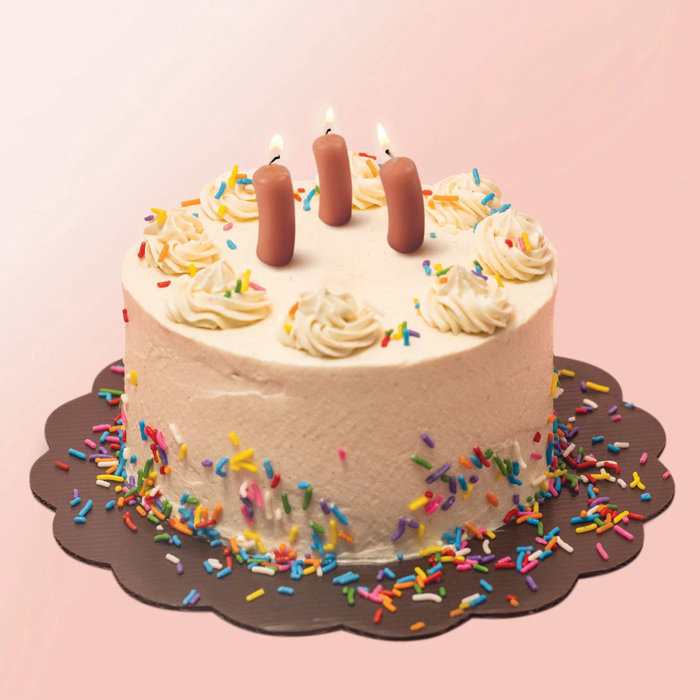 SAUSAGE PARTY CANDLES By Fred
