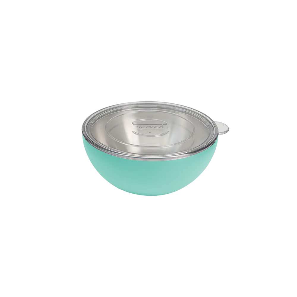 served Vacuum-Insulated Small Serving Bowl (.625Q) - Blue Lemonade - A. Dodson's