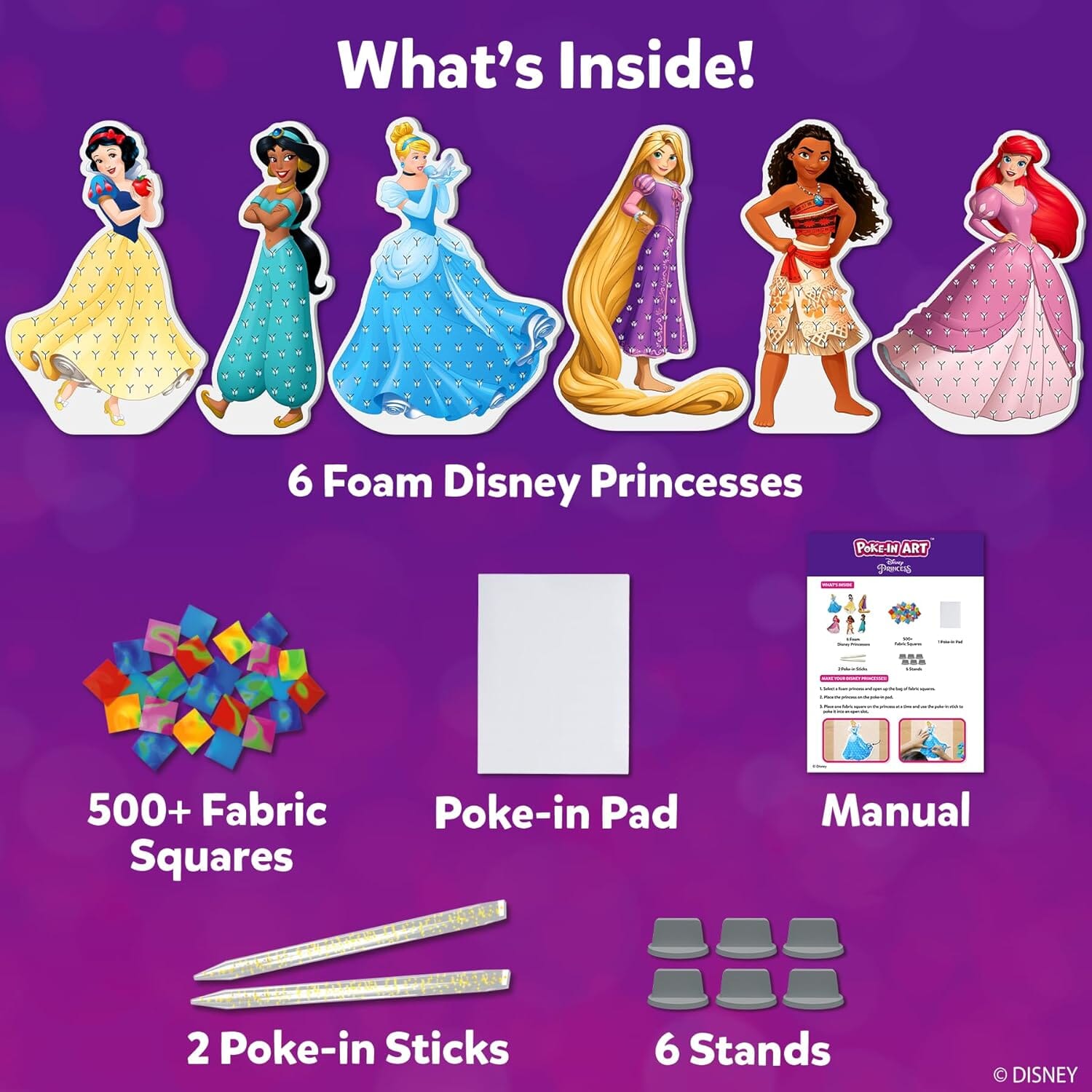 Skillmatics Poke-in Art: Disney Princesses