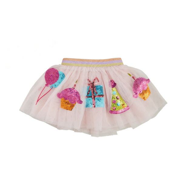 Birthday Sequin Tutu  BY MUD PIE