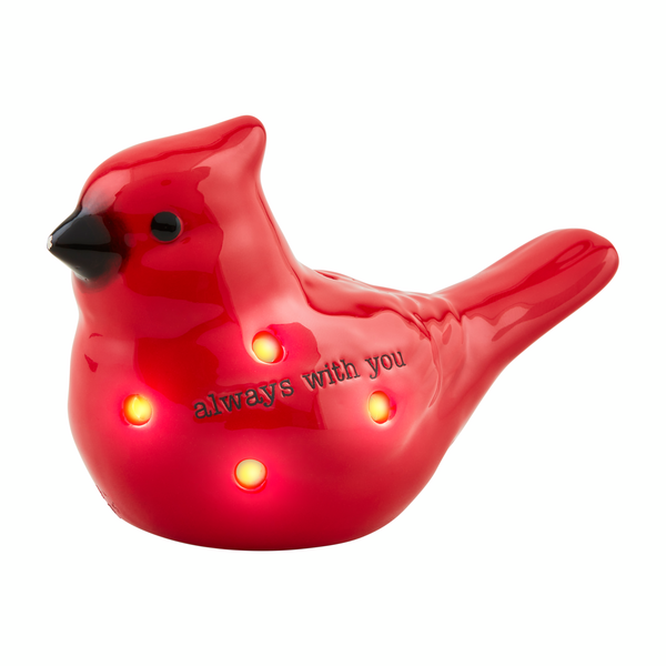 CARDINAL LIGHT-UP SITTER BY MUD PIE - A. Dodson's