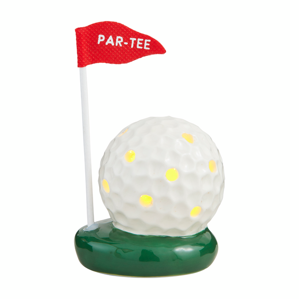 Golf Ball Light-Up Sitter By Mud Pie