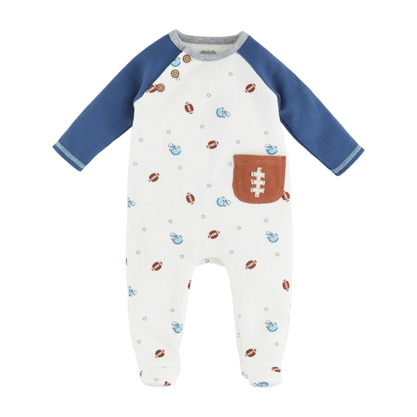 Football Baby Sleeper MUD PIE - A. Dodson's