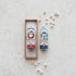 Santa or Snowman Glass Seltzer Can Ornament