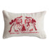 Cotton Slub Printed Lumbar Pillow ©