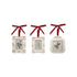 Resin Photo Frame Ornament with Velvet Ribbon, 3 Styles