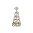 Metal Tree with Acrylic Jewels, Glitter & LED Light