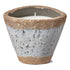 laguna rustic rim citro pot - white - A. Dodson's