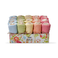 bloom & blossom waffle weave dishtowel - 5 colors