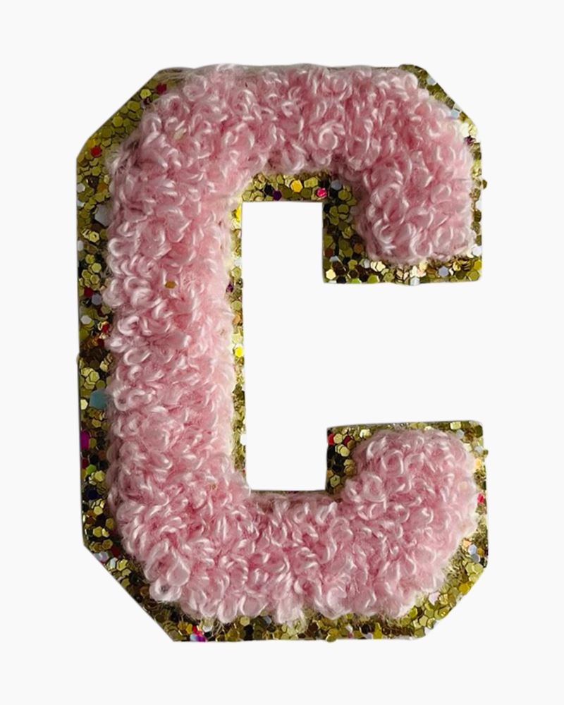 BUBBLY VARSITY LETTER PATCH - 26 ASST By Luna Fresa