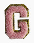 BUBBLY VARSITY LETTER PATCH - 26 ASST By Luna Fresa - A. Dodson's