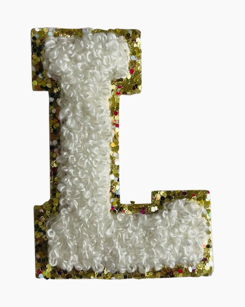 BLANC VARSITY LETTER PATCH - 26 ASST By Luna Fresa - A. Dodson's