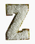 BLANC VARSITY LETTER PATCH - 26 ASST By Luna Fresa - A. Dodson's