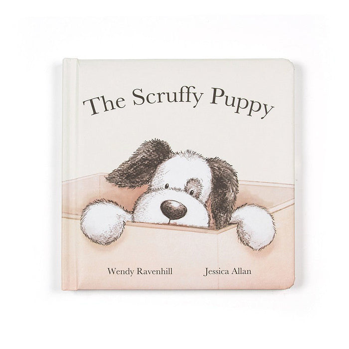 Scruffy Puppy Book By Jellycat